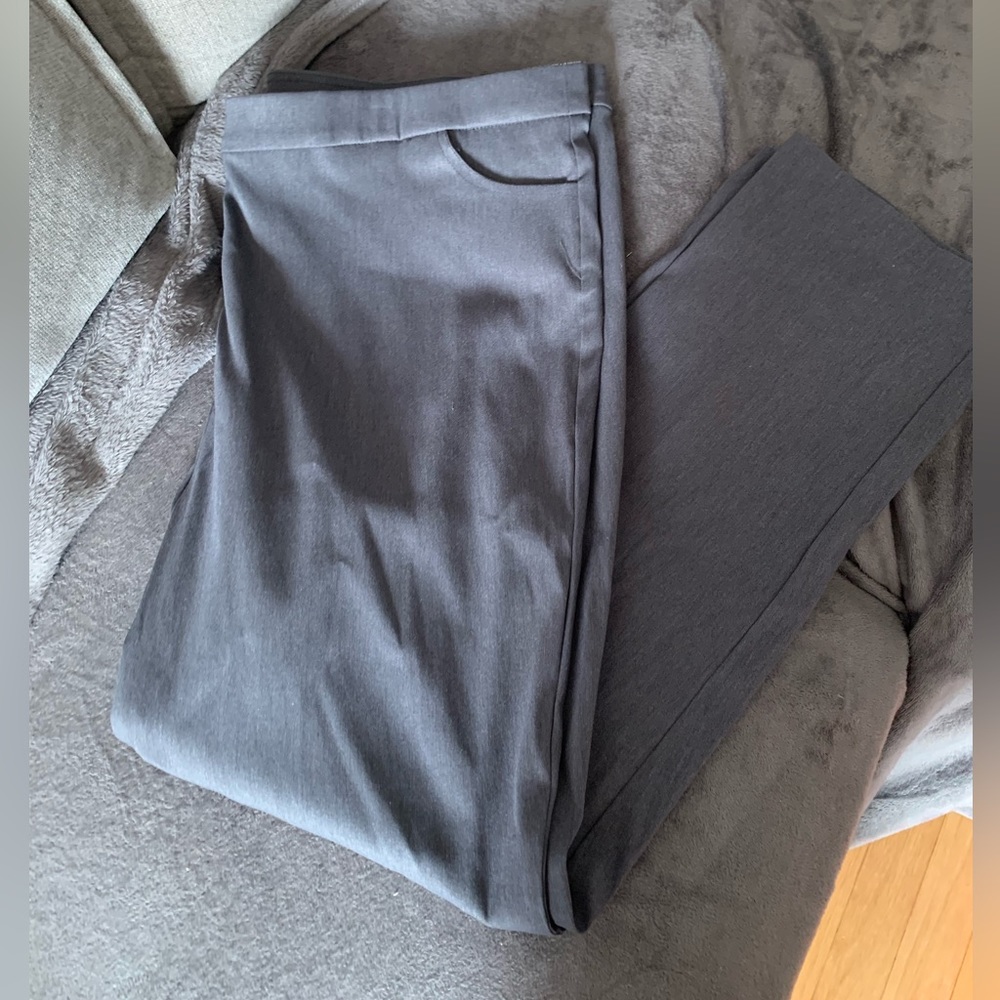 Plus size 18 stretch slim fit women's Grey pants